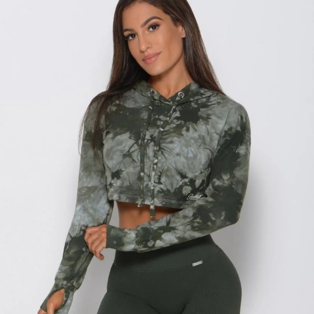 Bombshell crop hoodie Medium